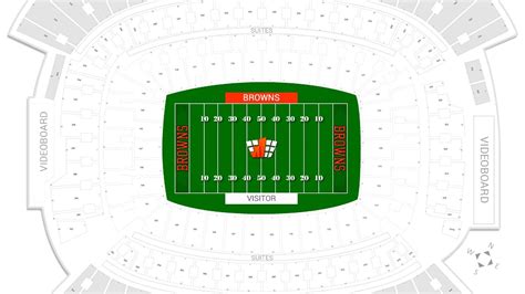 Seating Chart For Cleveland Browns Stadium Stadium Choices