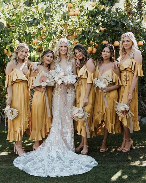 Get The Look Yellow Bridesmaid Dresses Lyceum Of Galveston