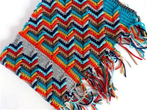 Apache Tears Pattterned Crochet Cowl Scarf Crochet Apache Tears