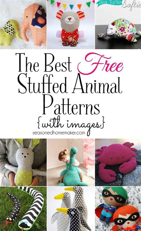 2000 x 2000 jpeg 808 кб. The Cutest Free Stuffed Animal Patterns | Sewing stuffed ...