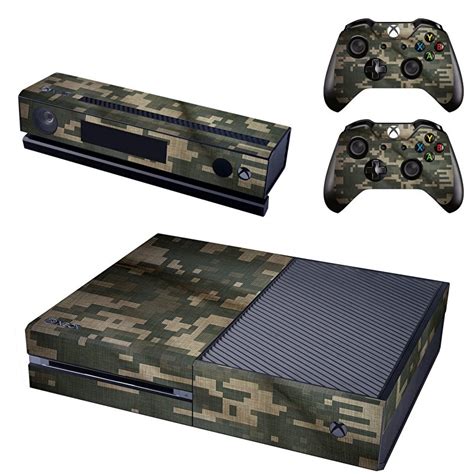 Digital Camouflage Xbox One Console Skins Xbox One Console Skins