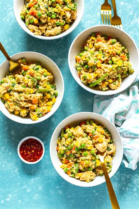 Add water and rice to the instant pot. Instant Pot Chicken Fried Rice | Recipe | Instant pot ...