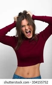 Angry Sexy Woman Stock Photo 334155752 Shutterstock