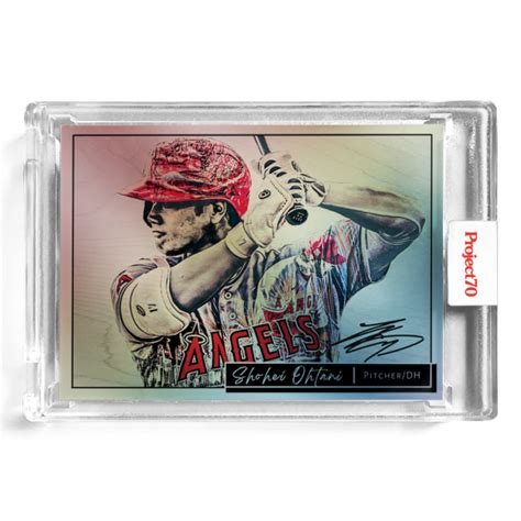 Topps Project70® Card 870 Shohei Ohtani By Lauren Taylor Pr 6747