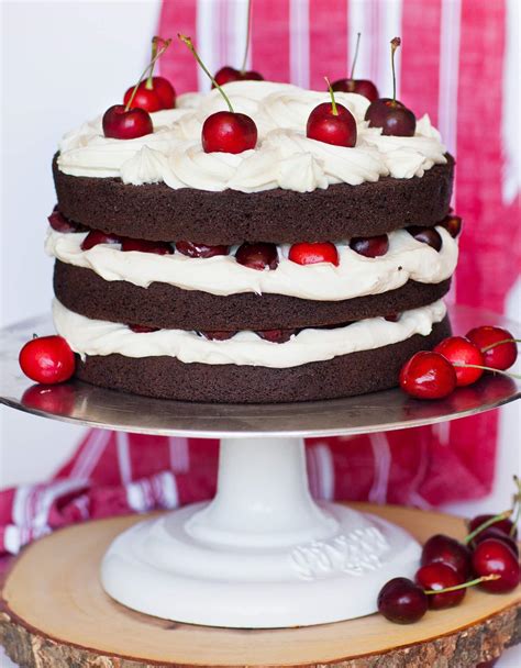 Chocolate Cherry Cake Black Forest Cake Tatyanas Everyday Food