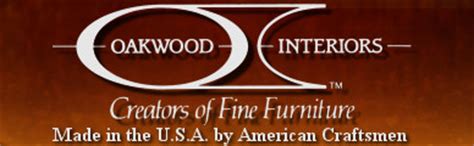 Solid oak, maple, cherry tables, chairs, bedroom, barstools, buffet, china hutch made in the usa. Welcome to Oakwood Interiors - Creators of Fine Furniture