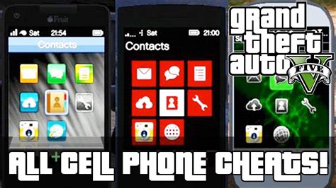 Gta 5 All Cell Phone Cheats Ps4 Xbox One Ps3 Xbox 360 Pc Gta