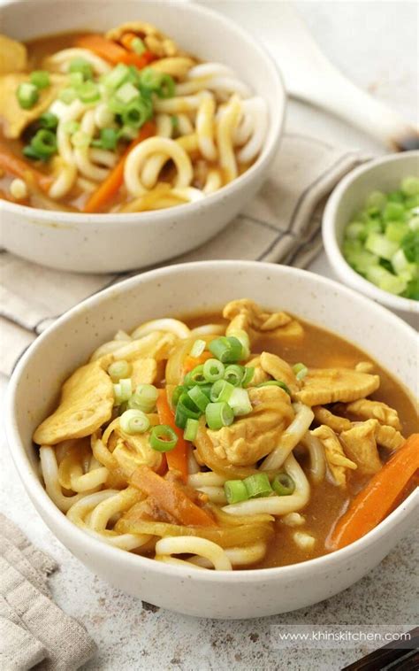 Curry Udon With Chicken Khins Kitchen
