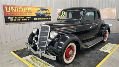 1935 Ford Deluxe 5 Window Coupe W Rumble Seat Flat Head V8 For Sale