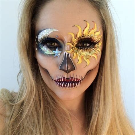 Artistic Face Paint By Vanessa Davis The Skulltress Is