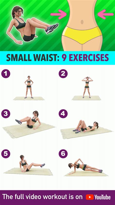 workouts for smaller waist