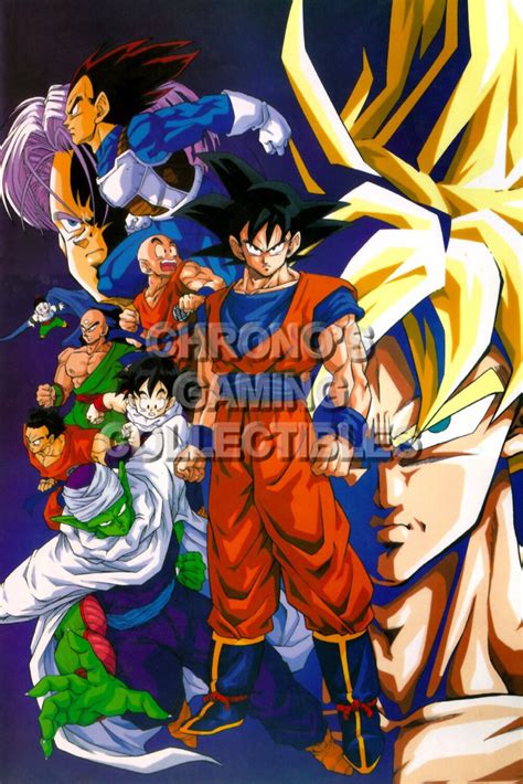 Dragon Ball Z Anime Premium Poster Made In Usa Dbz017 Ebay