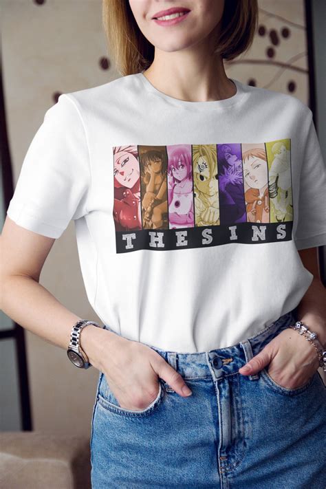 The Seven Deadly Sins Shirt 14 Colors The Sins Ten Etsy
