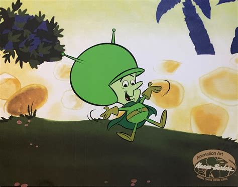 The Flintstones Great Gazoo Sericel Animation Art Cel Forgotten