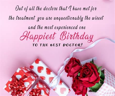 100 Birthday Wishes For Doctor Statustown