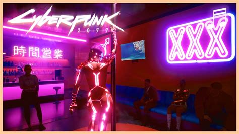 Cyberpunk 2077 Jig Jig Street Club Music Ambient Soundtrack Youtube