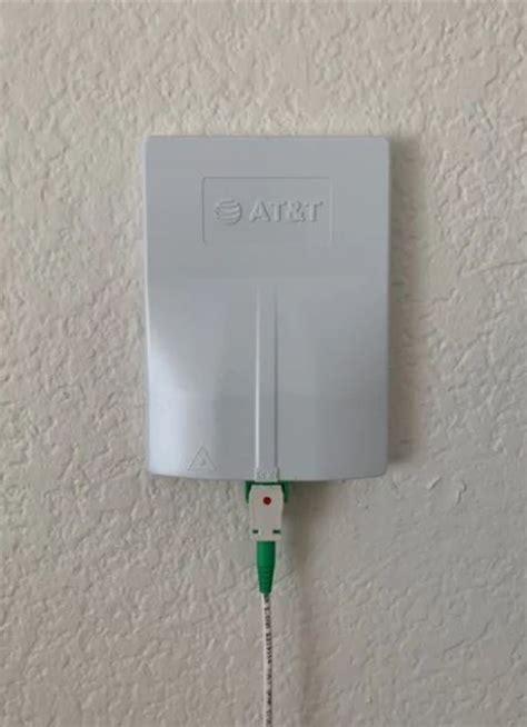 ONT Port Looks Like A Ethernet Port Is This For The Fiber Cable AT