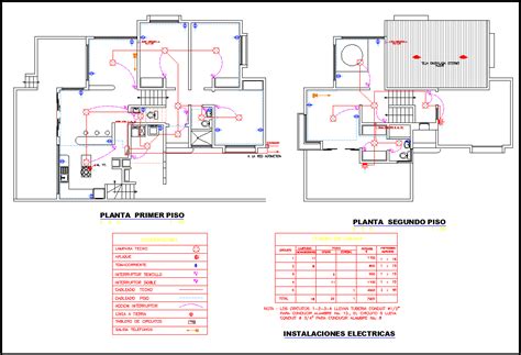 House Electrical Layout Plan Cadbull