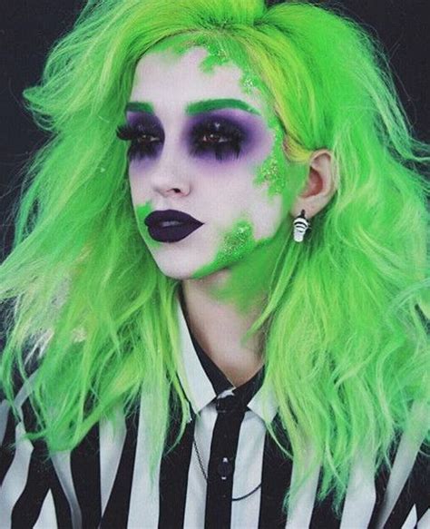 Beetlejuice The Most Hauntingly Gorgeous Halloween Makeup Looks On