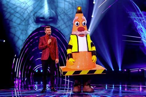 Itvs The Masked Singer Traffic Cone May Have