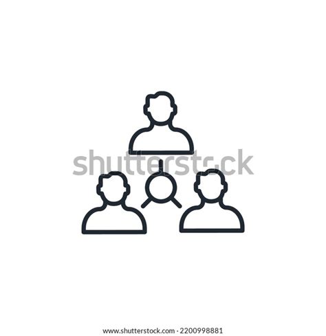 Employee Relations Icons Symbol Vector Elements Stock Vector Royalty