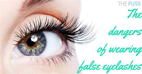 Dangers Of Wearing False Eyelashes The Fuss