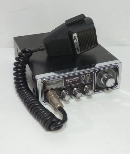 Vintage 1977 Midland Cb Radio Model 77 857 Ebay