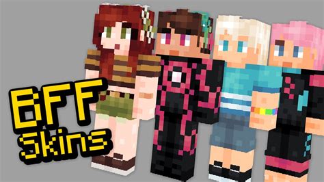 I Made Minecraft Skins For My Best Friends Youtube