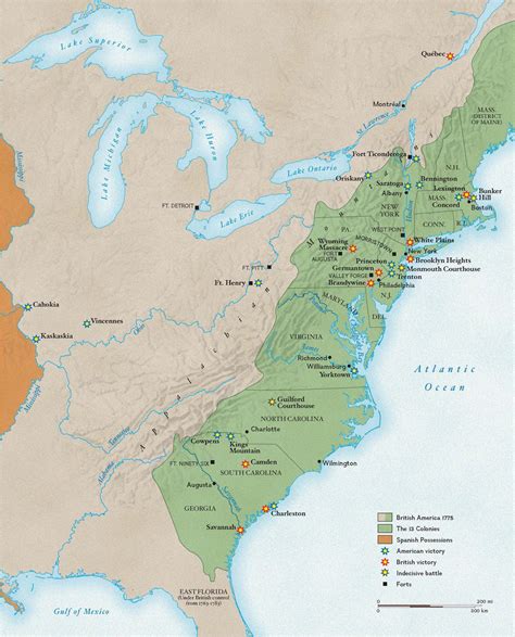 Us Military Map Series Map 6 Final Map Revolutionary War