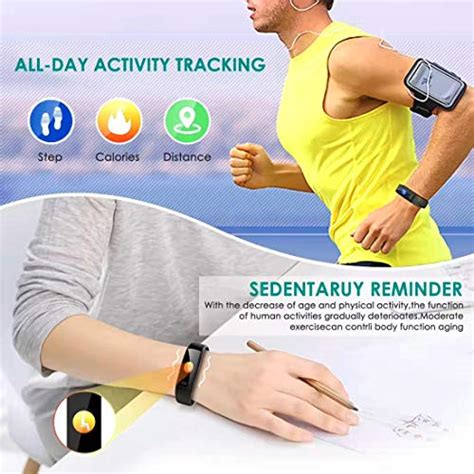 Mgaolo Fitness Tracker With Blood Pressure Heart Rate Sleep Monitor