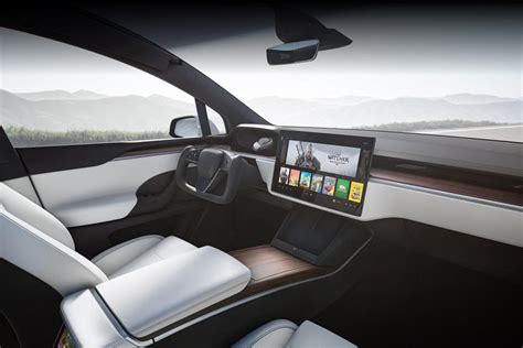 2021 Tesla Model X Plaid Interior Photos Carbuzz
