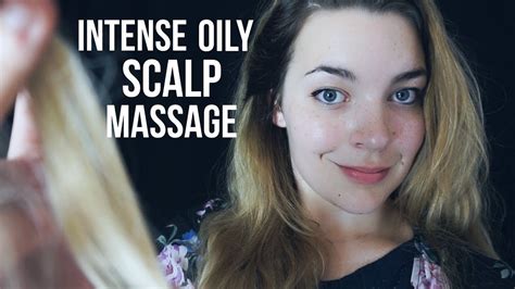 Asmr Intense Oily Scalp Massage Relax With Me Binaural Youtube