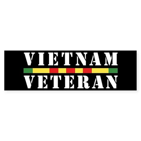 Vietnam Veteran Bumper Sticker Vietnam Veteran Sticker Bumper Cafepress