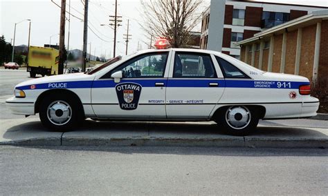 Chevrolet Caprice 1991 Ottawa Police Department Police Cars Old