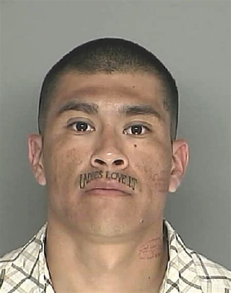 The Worst Face Tattoos 25 Bad Face Tattoos In Mugshots