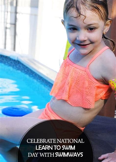 Celebrate National Learn To Swim Day With Swimways Kiss My Tulle