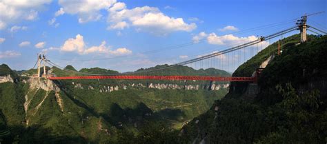 Great Photos Of The Aizhai Suspension Bridge In China Places Boomsbeat