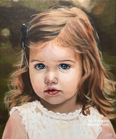 Watercolor Art And Collectibles Commission Portrait Portrait From Photo
