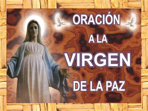 OraciÓn Poderosa A La Virgen De La Paz Esoterismo Ayuda Espiritual