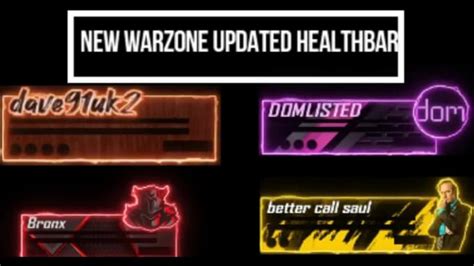 Design Health Bar Overlay For Warzone 2 Apex Legend Fast By Youtube