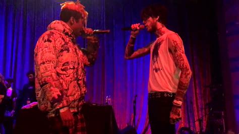 Lil Peep Feat Lil Tracy Cobain Live In La Youtube