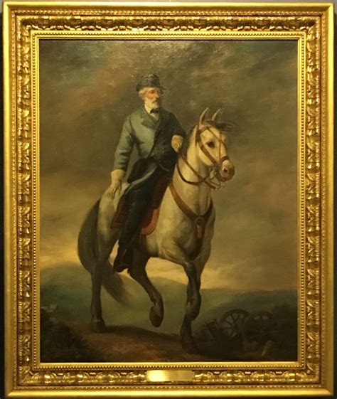 General Robert E Lee And Traveler His Horse Oil Painting Civil War