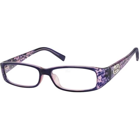Purple Rectangle Glasses 265517 Zenni Optical Eyeglasses Eyeglasses Frames For Women Zenni