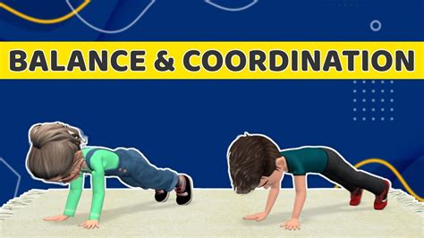 14 Energetic Balance And Coordination Exercises For Kids Youtube