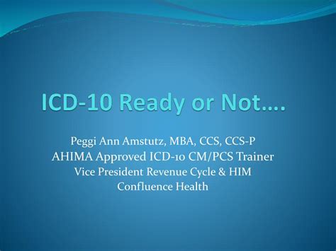 Pdf Ahima Approved Icd 10 Cmpcs Trainer · 2015 08 01 · Ahima