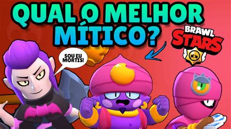 Without any effort you can generate your character for free by entering the user code. QUAL É O MELHOR BRAWLER MÍTICO DO BRAWL STARS? - YouTube