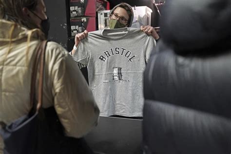 Banksy Created T Shirts To Help Defendants Topple The Statue
