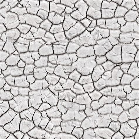 White Cracked Surface Seamless Texture — Stock Photo Seamless