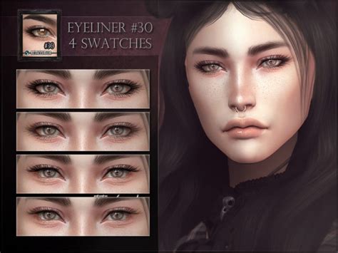 Eyeliner 30 Lashes The Sims 4 Catalog