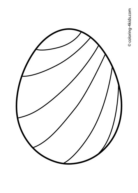 Easter egg coloring pages for kids, prinables 13 | Easter egg coloring